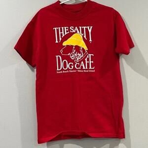 Salty Dog Cafe Boys Red T-Shirt